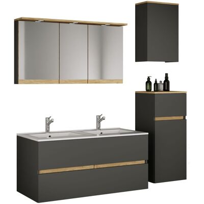 Conjunto De Muebles De Baño Con Lavabo Cosila-i 111 149x151x51 - Vcm Conjunto De Muebles De Baño Con Lavabo Cosila-i 111 149x151x51 - Vcm