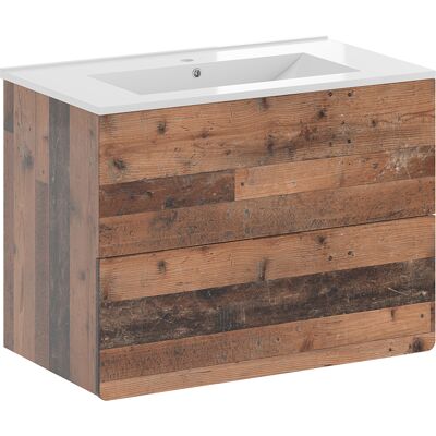 Vicco - Conjunto De Muebles De Baño Izan, Estilo Antiguo, 2 Piezas Vicco - Conjunto De Muebles De Baño Izan, Estilo Antiguo, 2 Piezas