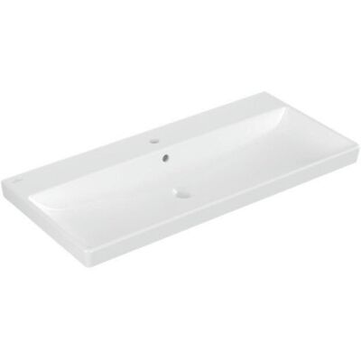 Lavabo Villeroy & Boch Avento con CeramicPlus - Blanco - 100x47cm Lavabo Villeroy & Boch Avento con CeramicPlus - Blanco - 100x47cm