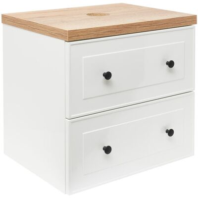 Naturel Forli Mueble de baño suspendido blanco - Mueble de baño Naturel Forli Mueble de baño suspendido blanco - Mueble de baño