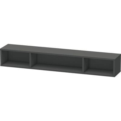 Estantería Duravit L-Cube - 3 compartimentos, 800mm, Grafito Mate Estantería Duravit L-Cube - 3 compartimentos, 800mm, Grafito Mate