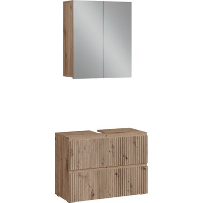 Conjunto De Muebles De Baño Takumi, Artesano, 2 Partes, Vicco Conjunto De Muebles De Baño Takumi, Artesano, 2 Partes, Vicco