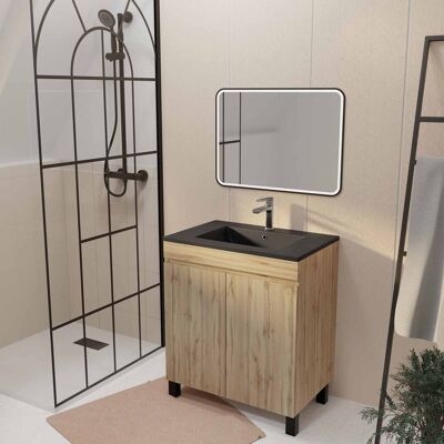 AURLANE - Timber 70 - Roble natural - Bathroom vanity AURLANE - Timber 70 - Roble natural - Bathroom vanity