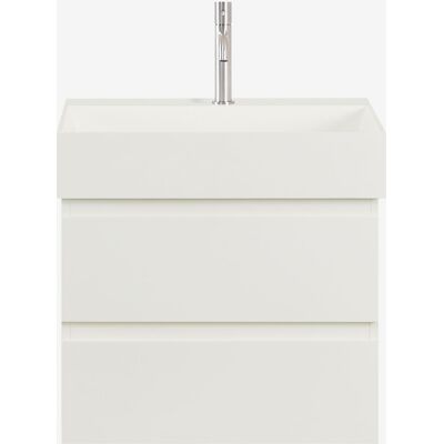 Sklum - Conjunto De Mueble De Baño En Madera Y Chapa De Fresno Con Lavabo Integrado Ona Sklum - Conjunto De Mueble De Baño En Madera Y Chapa De Fresno Con Lavabo Integrado Ona