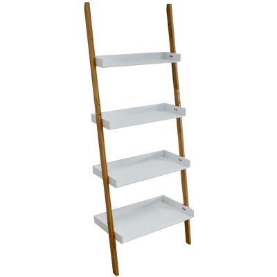 Echelle 4 Niveaux Bambou Mdf Msv Echelle 4 Niveaux Bambou Mdf Msv