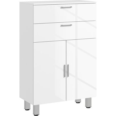 JHY DESIGN Mueble De Baño Con Cajones, Armario, Estantes Ajustables, Protección Antivuelco Y Capacidad De Carga De 35 Kg. JHY DESIGN Mueble De Baño Con Cajones, Armario, Estantes Ajustables, Protección Antivuelco Y Capacidad De Carga De 35 Kg.