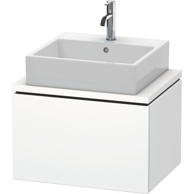 Duravit L-Cube Soporte de lavabo colgado, Blanco mate, 62x47.7 cm - Mueble de lavabo Duravit L-Cube Soporte de lavabo colgado, Blanco mate, 62x47.7 cm - Mueble de lavabo