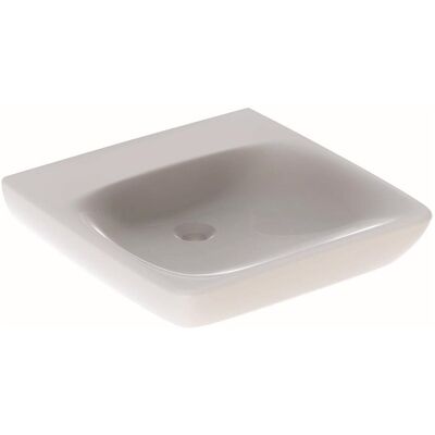 Lavabo Geberit Renova Comfort - Accesible, 55x55cm - Blanco Lavabo Geberit Renova Comfort - Accesible, 55x55cm - Blanco