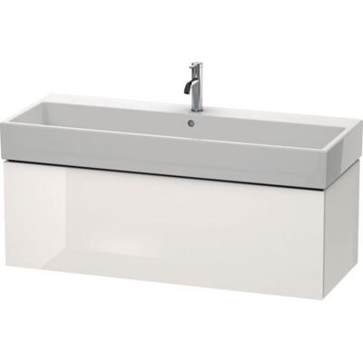 Mueble inferior de lavabo Duravit L-Cube montado en pared - 1 cajón - Blanco brillante Mueble inferior de lavabo Duravit L-Cube montado en pared - 1 cajón - Blanco brillante