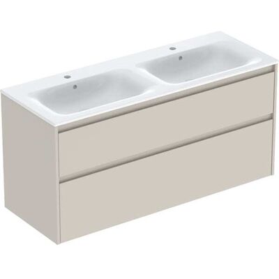 Geberit Renova Plan Conjunto Mueble Doble Lavabo Borde Estrecho, Geberit Renova Plan Conjunto Mueble Doble Lavabo Borde Estrecho,
