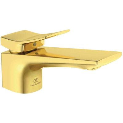Ideal Standard Mezclador de lavabo BC754A2 - Oro cepillado - 132mm - Mezclador de lavabo Ideal Standard Mezclador de lavabo BC754A2 - Oro cepillado - 132mm - Mezclador de lavabo