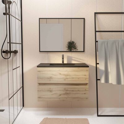 TIMBER - 80 Pack11 - Roble - Mueble de baño TIMBER - 80 Pack11 - Roble - Mueble de baño
