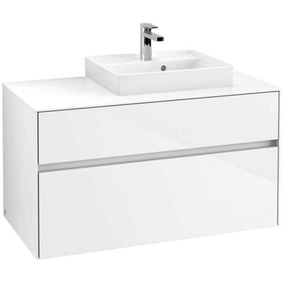 Villeroy & Boch Collaro Gabinete Bajo Lavabo - 2 Cajones - Blanco Villeroy & Boch Collaro Gabinete Bajo Lavabo - 2 Cajones - Blanco