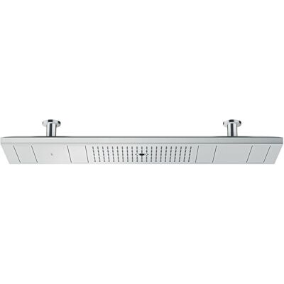 Hansgrohe Axor ShowerHeaven Oro Cepillado - Cabezal de Ducha - 1200x300mm - 4 Jet Hansgrohe Axor ShowerHeaven Oro Cepillado - Cabezal de Ducha - 1200x300mm - 4 Jet