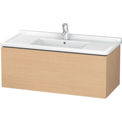 Gabinete de lavabo suspendido Duravit L-Cube - Roble Natural Mate Gabinete de lavabo suspendido Duravit L-Cube - Roble Natural Mate