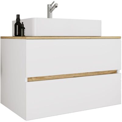 Conjunto De Muebles De Baño Con Lavabo Cosila-a 80 51x80x47 - Vcm Conjunto De Muebles De Baño Con Lavabo Cosila-a 80 51x80x47 - Vcm