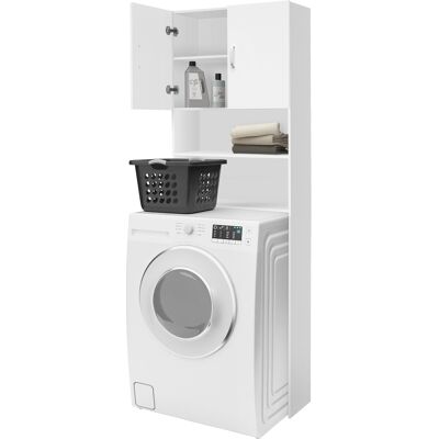 Gabinete de baño ECD-Germany 190 x 62,5 cm - Blanco Gabinete de baño ECD-Germany 190 x 62,5 cm - Blanco