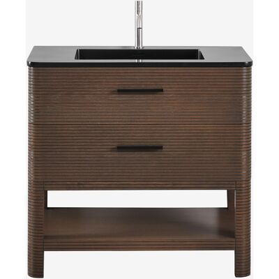 Conjunto De Mueble De Baño 90x50 Cm En Madera Con Lavabo Integrado Misene Sklum Conjunto De Mueble De Baño 90x50 Cm En Madera Con Lavabo Integrado Misene Sklum