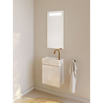Riho Spring Marble Tiny Set Para Lavabos, Lavabo Con Mueble Bajo Riho Spring Marble Tiny Set Para Lavabos, Lavabo Con Mueble Bajo