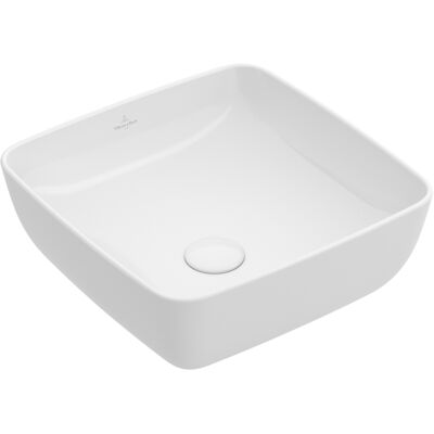 Villeroy & Boch Artis - Forma geométrica, Negro, 41x41cm, Lavabo cuadrado - Lavabo Villeroy & Boch Artis - Forma geométrica, Negro, 41x41cm, Lavabo cuadrado - Lavabo