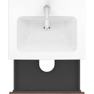 Duravit L-Cube Mueble Bajo de Lavabo - Betongrau Matt Duravit L-Cube Mueble Bajo de Lavabo - Betongrau Matt