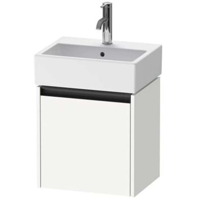 Mueble Duravit Ketho.2 Colgado en la Pared - Blanco Mate, 1 Puerta, Bisagra Derecha Mueble Duravit Ketho.2 Colgado en la Pared - Blanco Mate, 1 Puerta, Bisagra Derecha