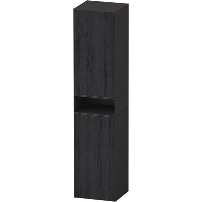 Armario alto Duravit Zencha Eiche Schwarz / Graphit - 400x360x1760 mm Armario alto Duravit Zencha Eiche Schwarz / Graphit - 400x360x1760 mm