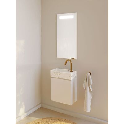 Riho Spring Marble Tiny Set Para Lavabos, Lavabo Con Mueble Bajo Riho Spring Marble Tiny Set Para Lavabos, Lavabo Con Mueble Bajo