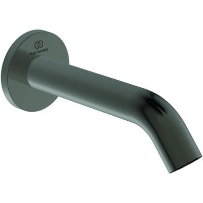 Ideal - Caño De Pared Joy Saliente 160 Mm Magnético Gris Con Roseta Redonda Standard Ideal - Caño De Pared Joy Saliente 160 Mm Magnético Gris Con Roseta Redonda Standard