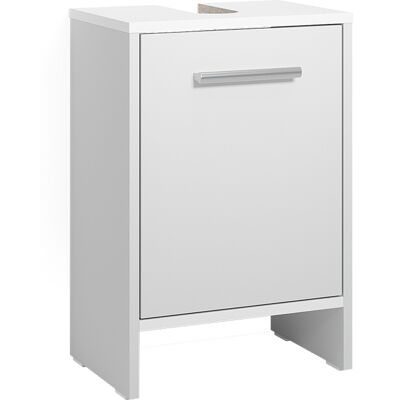 Mueble Bajo Lavabo Karli, Blanco, 38.2 X 57 Cm Con La Puerta, Vicco Mueble Bajo Lavabo Karli, Blanco, 38.2 X 57 Cm Con La Puerta, Vicco