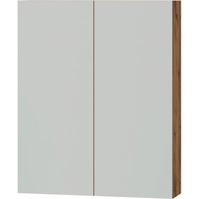 Armario Con Espejo Para Baño Lotta, Roble, 59.7 X 73.2 Cm Con 2 Puertas, Vicco Armario Con Espejo Para Baño Lotta, Roble, 59.7 X 73.2 Cm Con 2 Puertas, Vicco
