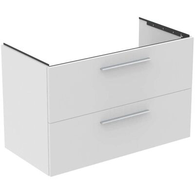 Ideal Standard I.life B - Mueble De Lavabo, 100x63x51 Cm, 2 Cajones, Blanco Mate T5276du Ideal Standard I.life B - Mueble De Lavabo, 100x63x51 Cm, 2 Cajones, Blanco Mate T5276du