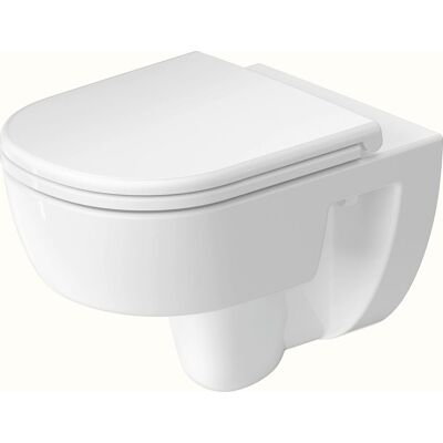 Duravit D-Code Inodoro - Sin borde, 4/2L, Montado en pared Duravit D-Code Inodoro - Sin borde, 4/2L, Montado en pared