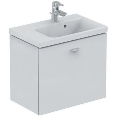 Ideal Standard - Frontal Interior Extraíble Connect Space 590mm Decoración Gris Medio Liso Para Mueble De Baño Ideal Standard - Frontal Interior Extraíble Connect Space 590mm Decoración Gris Medio Liso Para Mueble De Baño