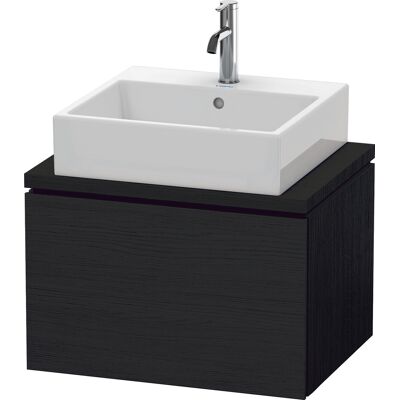 Duravit L-Cube Gabinete para lavabo de pared Eiche Schwarz Matt - Gabinete de lavabo Duravit L-Cube Gabinete para lavabo de pared Eiche Schwarz Matt - Gabinete de lavabo