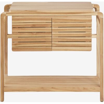 Conjunto De Mueble De Baño En Madera De Teca Bradley Sklum Conjunto De Mueble De Baño En Madera De Teca Bradley Sklum
