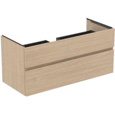 Ideal Standard Finesse - Mueble De Lavabo, 120x51x55 Cm, 2 Cajones, Roble Blanco E3394us Ideal Standard Finesse - Mueble De Lavabo, 120x51x55 Cm, 2 Cajones, Roble Blanco E3394us