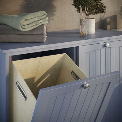 Mueble De Baño Bianco, Gris, 83 X 80 Cm Con 2 Cestas De Ropa, Vicco Mueble De Baño Bianco, Gris, 83 X 80 Cm Con 2 Cestas De Ropa, Vicco