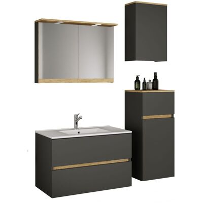 Conjunto De Muebles De Baño Con Lavabo Cosila-i 81 150x121x47 - Vcm Conjunto De Muebles De Baño Con Lavabo Cosila-i 81 150x121x47 - Vcm