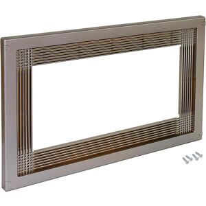 Marco Para Microondas, Para Encastrar En Mueble De Cocina, Módulo 600mm, 600x400mm, Plástico, Níquel Satinado - Emuca Marco Para Microondas, Para Encastrar En Mueble De Cocina, Módulo 600mm, 600x400mm, Plástico, Níquel Satinado - Emuca