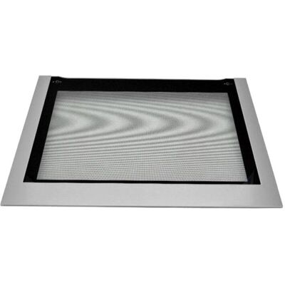 Vidrio de puerta de horno AEG - Marco negro - 591.5x470mm Vidrio de puerta de horno AEG - Marco negro - 591.5x470mm