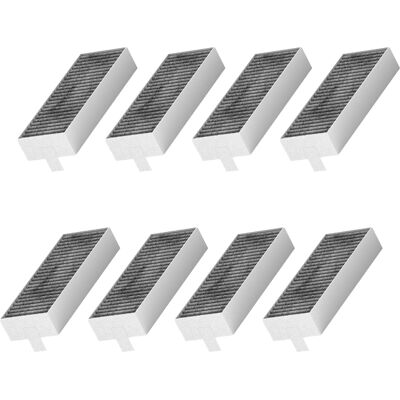 OEM Paquete De 8 Filtros De Carbón Activado, Compatibles Con Siemens Hz9vrcr0, Bosch Hez9vrud0 Y Neff Z821vr0, Para Campanas Extractoras. OEM Paquete De 8 Filtros De Carbón Activado, Compatibles Con Siemens Hz9vrcr0, Bosch Hez9vrud0 Y Neff Z821vr0, Para Campanas Extractoras.