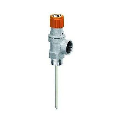 FAR Valvola Di Sicurezza Combinata Cromata Per Impianti Solari Misura: 10 Bar - 1/2mx1/2f FAR Valvola Di Sicurezza Combinata Cromata Per Impianti Solari Misura: 10 Bar - 1/2mx1/2f