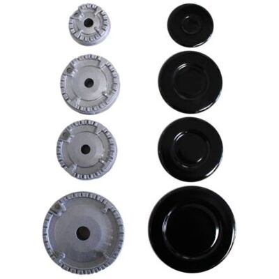 OEM Quemador De Gas Y Tapa Para Placa De Gas, Tipo De Saliente Interno Largo, Kit De Alfombrilla + Anillo + Quemador Para Cocinas De Gas OEM Quemador De Gas Y Tapa Para Placa De Gas, Tipo De Saliente Interno Largo, Kit De Alfombrilla + Anillo + Quemador Para Cocinas De Gas