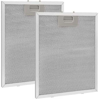 OEM Paquete De 2 Filtros De Grasa Metálicos De 320 X 260 Mm, Aluminio, Resistentes A La Grasa, Lavables, De Malla, Accesorios Para Campana Extractora – Plata OEM Paquete De 2 Filtros De Grasa Metálicos De 320 X 260 Mm, Aluminio, Resistentes A La Grasa, Lavables, De Malla, Accesorios Para Campana Extractora – Plata