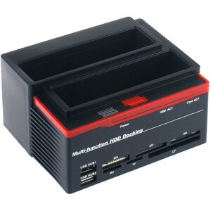 TRADE SHOP TRAESIO Trade Shop - Triple Triple Docking Estación 3 Disco Duro 3.5 2.5 Double Sata 1 Ide Hd Caja - TRADE SHOP TRAESIO Trade Shop - Triple Triple Docking Estación 3 Disco Duro 3.5 2.5 Double Sata 1 Ide Hd Caja -
