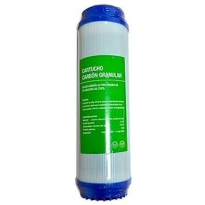 Ath - Cartuchos De Recambio Genius Y Bwt Genius Modelo: Cartucho Carbón Activo Granular Udf 9¾" Ath - Cartuchos De Recambio Genius Y Bwt Genius Modelo: Cartucho Carbón Activo Granular Udf 9¾"