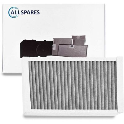 Allspares - Filtro De Polvo Fino Para Campanas Extractoras Compatible Con Pelgrim Atag Hf3004 (180x259x30mm) Allspares - Filtro De Polvo Fino Para Campanas Extractoras Compatible Con Pelgrim Atag Hf3004 (180x259x30mm)