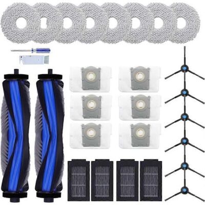 BARKBUSTERS Kit D'Accessoires De 16 Pièces Compatible Avec Les Aspirateurs Ecovacs Deebot T50 Max/t50 Pro/t50 Omni/t50 Pro Omni/t50 Max Pro BARKBUSTERS Kit D'Accessoires De 16 Pièces Compatible Avec Les Aspirateurs Ecovacs Deebot T50 Max/t50 Pro/t50 Omni/t50 Pro Omni/t50 Max Pro