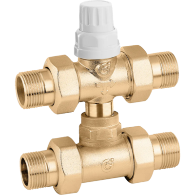 Válvula de zona Caleffi - Latón, 0-95°C, 49-63mm Válvula de zona Caleffi - Latón, 0-95°C, 49-63mm
